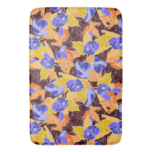Apple Blossom Pattern Badmat (Voorkant Verticaal)