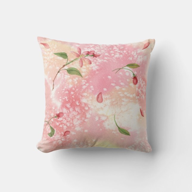 Apple Blossom - Pillow Kussen (Voorkant)