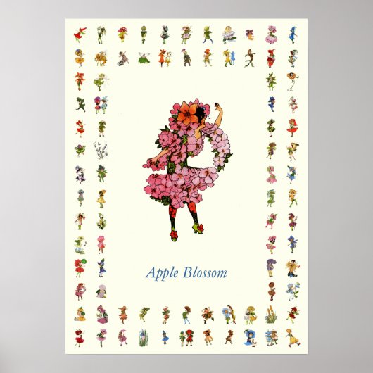 Apple Blossom Poster (Voorkant)