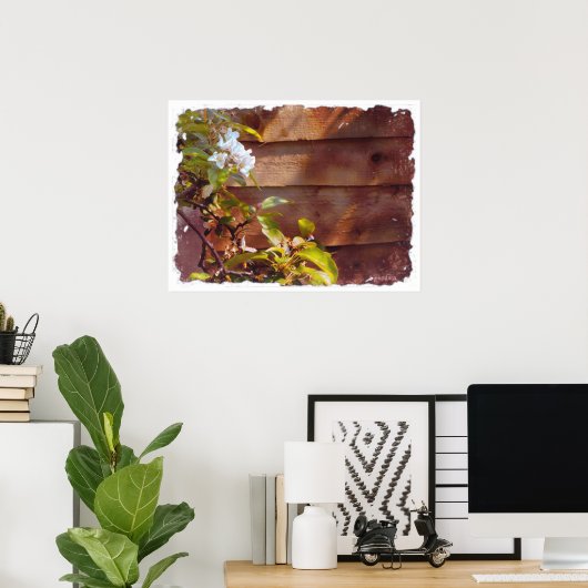 Apple Blossom Poster (Thuiskantoor)