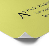 Apple Blossom Poster (Hoek)