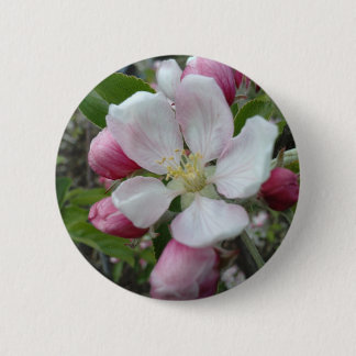 Apple Blossom Ronde Button 5,7 Cm