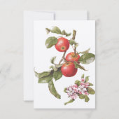 Apple Blossom RSVP-kaart RSVP Kaartje (Achterkant)