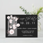 Apple Blossom Save the Date (Staand voorkant)