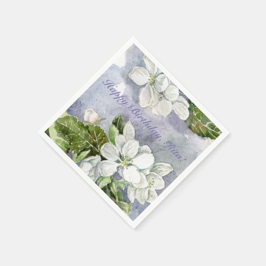 Apple blossom servetten (Hoek)