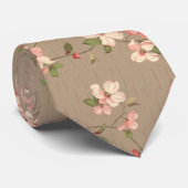 Apple Blossom Stropdas (Opgerold)