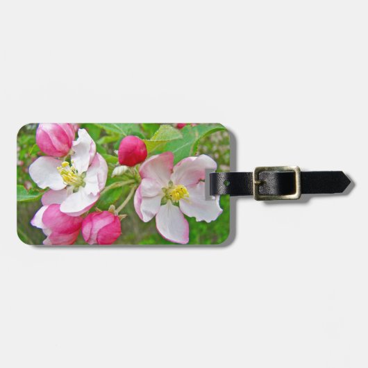 Apple Blossom Time Bagagelabel (Voorkant horizontaal)