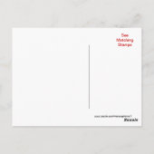 Apple Blossoms Briefkaart - elke gelegenheid aanpa (Achterkant)