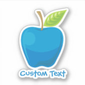 Apple Blue Sticker (Voorkant)
