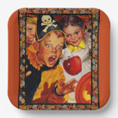 Apple Bobbing Gevaren Papieren Bordje (Voorkant)