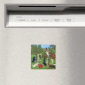 Apple Boerderij Labradors Magneet (Insitu (Vaatwasser))