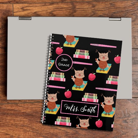 Apple Books Owen Pen Motif enseignant Black Planne