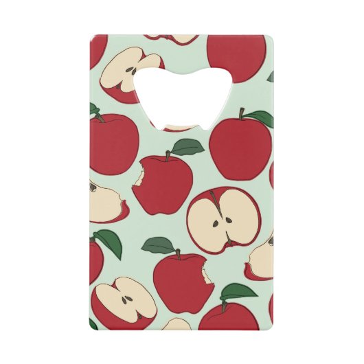 Apple Bottle Opener Kredietkaart Flessenopener (Voorkant)