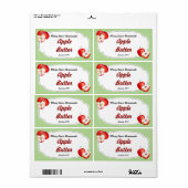 Apple Butter Canning Labels (Full Sheet)