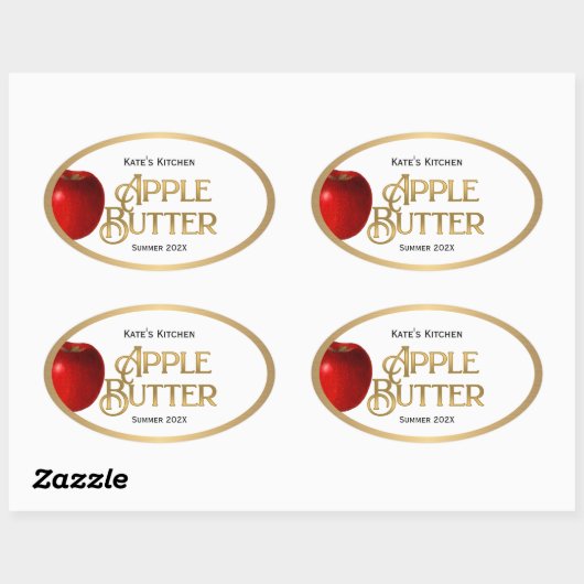 Apple Butter Jelly Label (Vel)