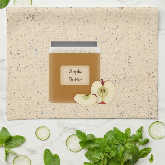Apple Butter MoJo Kitchen Towel Theedoek (Gevouwen)