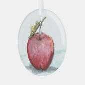 Apple by Hevener Glas Ornament (Voorkant links)