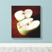 Apple Canvas Afdruk (Insitu (Houten vloer))