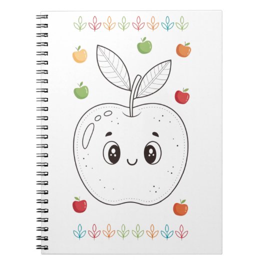 Apple carnet peau Bureau & École (Devant)