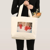 Apple Cherry Raspberry-tas Grote Tote Bag (Voorkant (product))