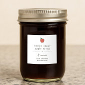 Apple Cider Butter Jelly Jam Labels