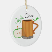 Apple Cider Keramisch Ornament (Rechts)