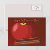 Apple Cinnamon Briefkaart (Voorkant / Achterkant)