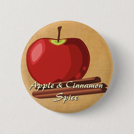 Apple Cinnamon Button (Voorkant)