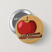 Apple Cinnamon Button (Voorkant /achterkant)