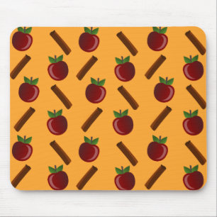 Apple Cinnamon Pattern Muismat