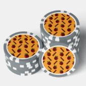 Apple Cinnamon Pattern Poker Chips (Opstapeling)