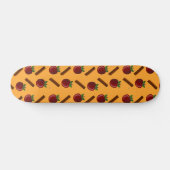 Apple Cinnamon Pattern Skateboard (Horizontaal)