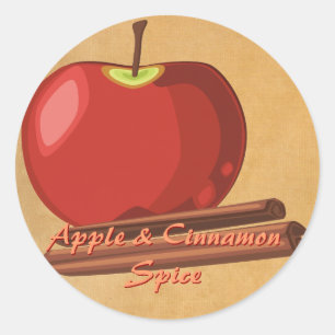 Apple Cinnamon Stickers