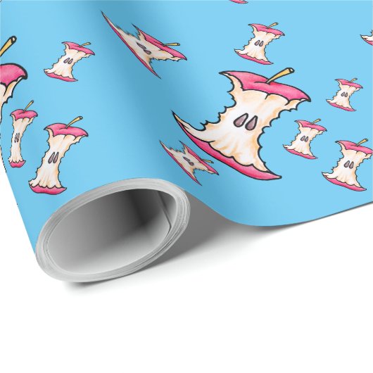 Apple core cadeaupapier (Rol Hoek)