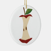 Apple Core Keramisch Ornament (Rechts)
