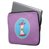 Apple core laptop sleeve (Voorkant Links)
