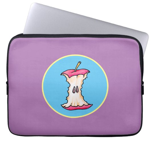 Apple core laptop sleeve (Voorkant)