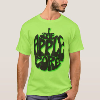 Apple Core Mannen Lime Green T-shirt Medium