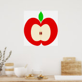 Apple Core Poster (Keuken)