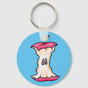 Apple core sleutelhanger