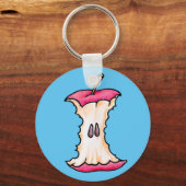 Apple core sleutelhanger (Voorkant)