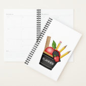 Apple Cupcake Custom Planner van de leraar (Display)