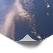 Apple dans l'espace | AI Art Poster (Coin)