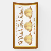 Apple Dumplings Amish Pennsylvania PA Nederlands e Spandoek (Verticaal)