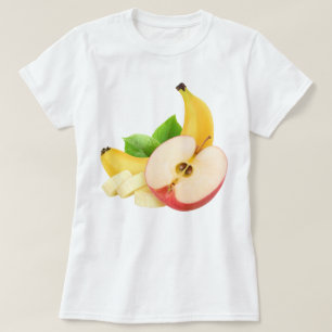 Apple en banaan t-shirt