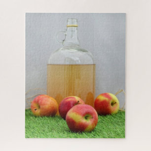 Apple en cider Bottle Apple Legpuzzel