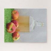 Apple en cider Bottle Apple Legpuzzel (Horizontaal)