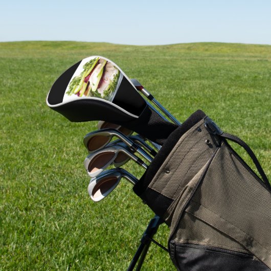 Apple en forel-appetizer golfheadcover (Insitu)