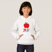 Apple en je "A" initiaal naam (Voorkant volledig)