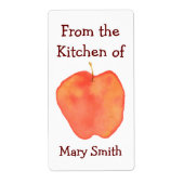 Apple Etiket (Voorkant)